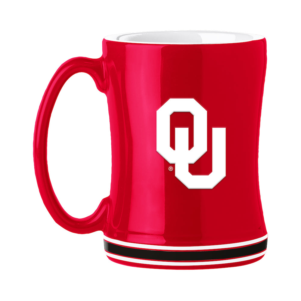 Oklahoma Sooners relief coffee mug