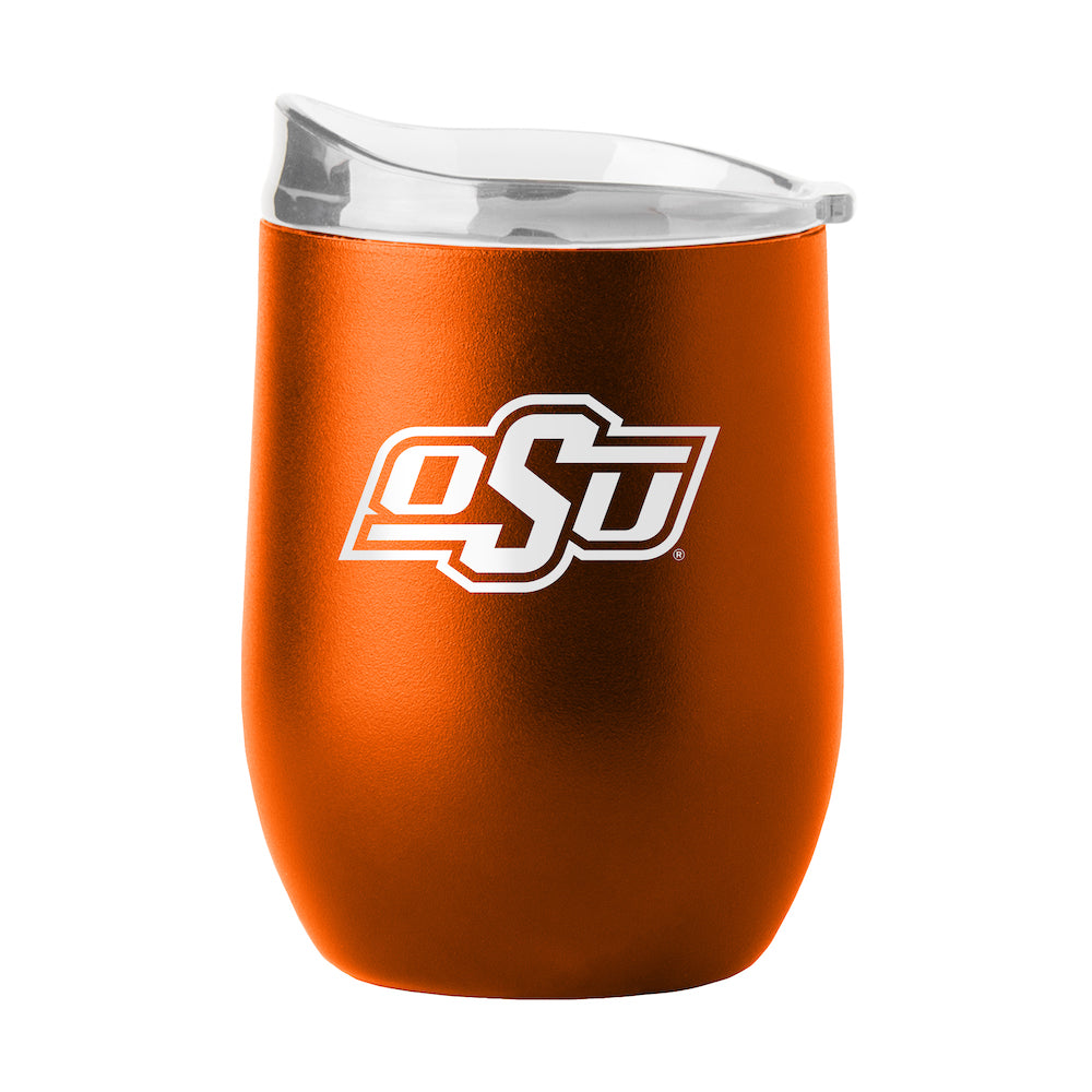 Oklahoma State Cowboys curved drink tumbler