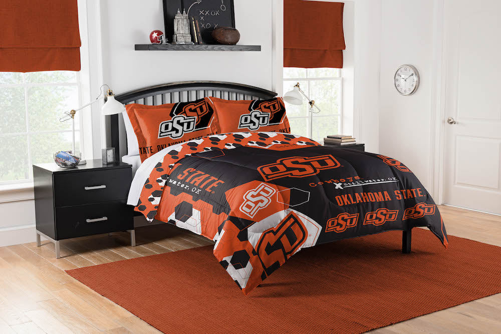 Oklahoma State Cowboys queen size comforter set