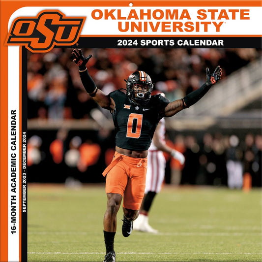 Oklahoma State Cowboys Team Photos Wall Calendar