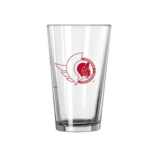 Ottawa Senators pint glass
