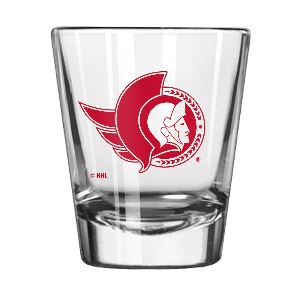 Ottawa Senators shot glass