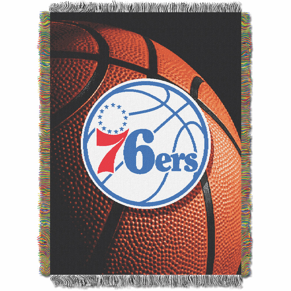 Philadelphia 76ers woven photo tapestry