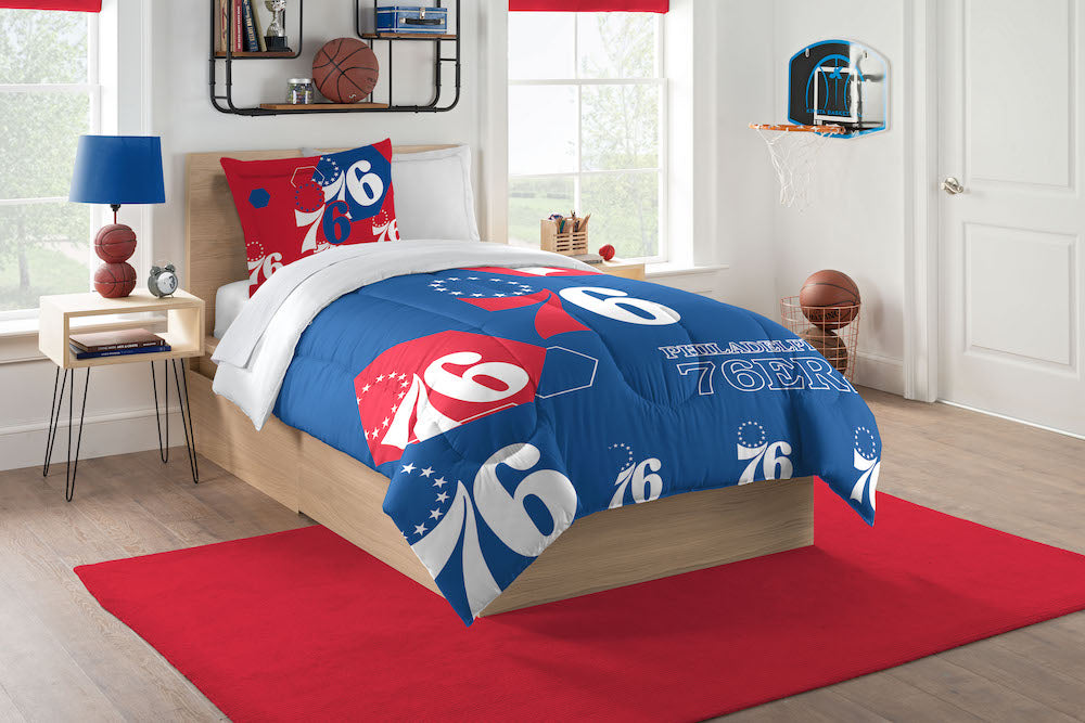 Philadelphia 76ers twin size comforter set