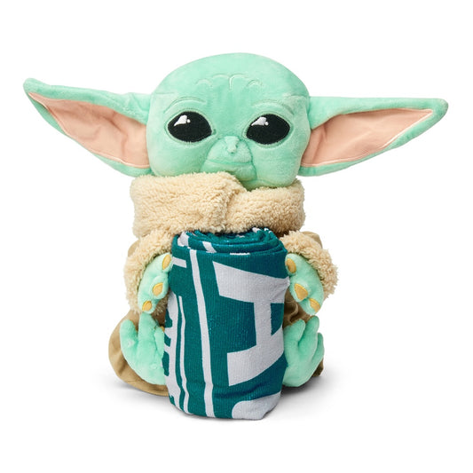 Philadelphia Eagles Baby Yoda Hugger and Towel