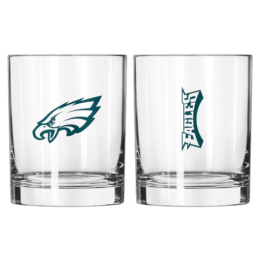 Philadelphia Eagles Rocks Glass