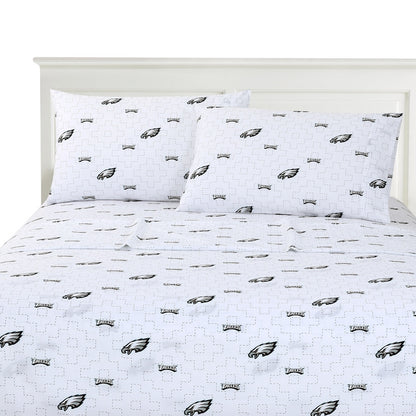 Philadelphia Eagles logo bedsheet set