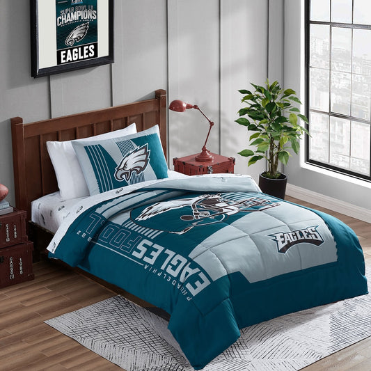 Philadelphia Eagles twin size bed in a bag