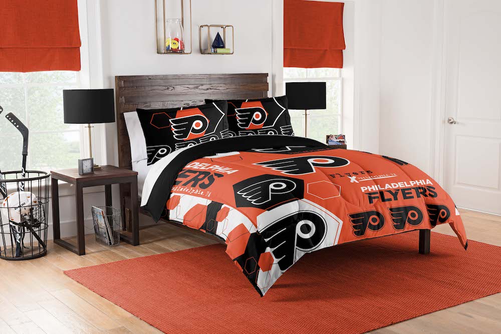 Philadelphia Flyers queen size comforter set