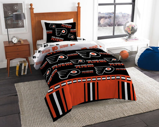 Philadelphia Flyers twin size bed in a bag