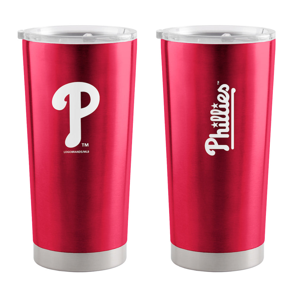 Philadelphia Phillies 20 oz stainless steel travel tumbler