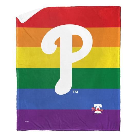 Philadelphia Phillies PRIDE Sherpa Blanket