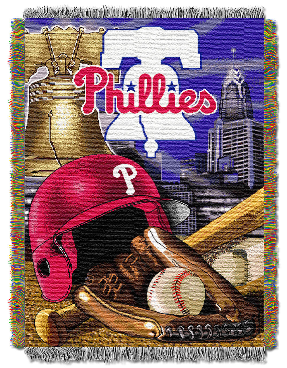 Philadelphia Phillies woven home field tapestry