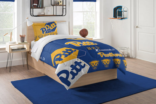 Pittsburgh Panthers twin size comforter set