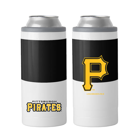 Pittsburgh Pirates colorblock slim can coolie