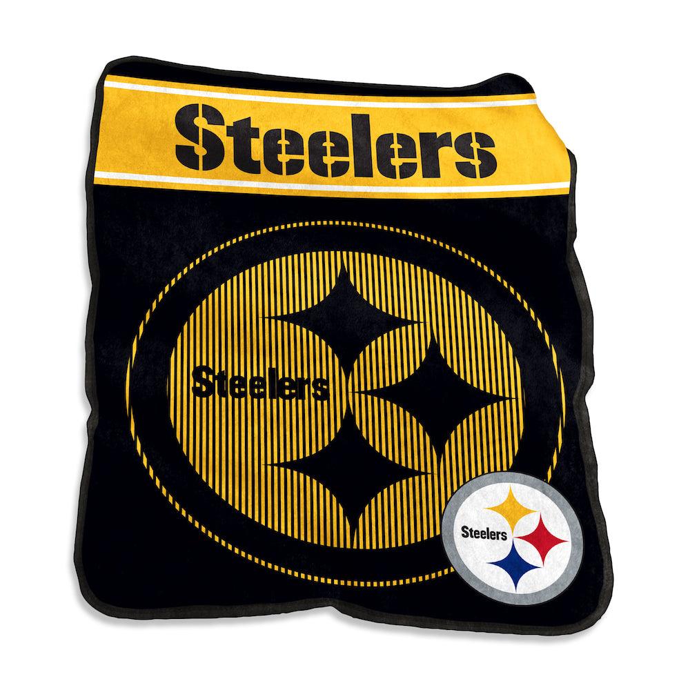 Pittsburgh Steelers Large Raschel blanket