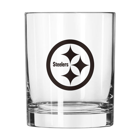 Pittsburgh Steelers Rocks Glass