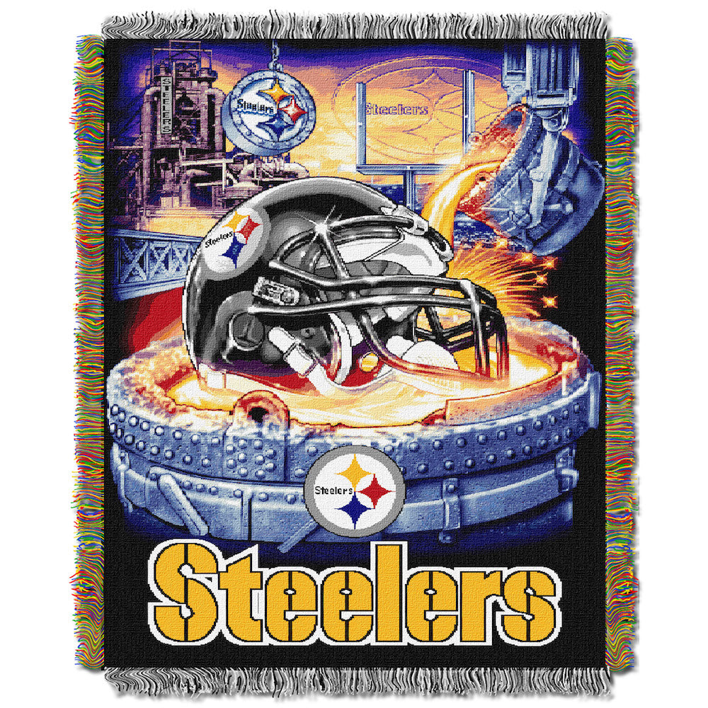 Pittsburgh Steelers woven home field tapestry