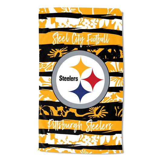 Pittsburgh Steelers Pocket OVERSIZED Beach Towel