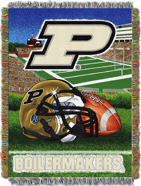 Purdue Boilermakers woven home field tapestry