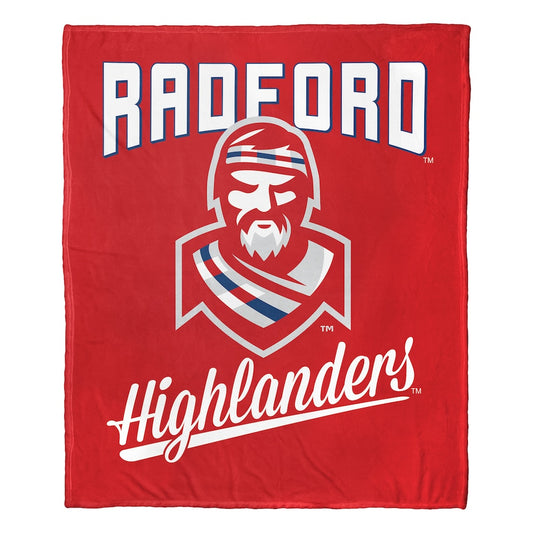 Radford Highlanders official silk touch throw blanket