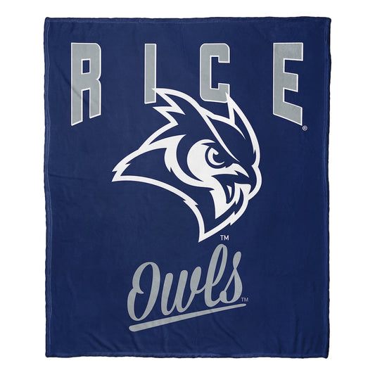 Rice Owls official silk touch throw blanket