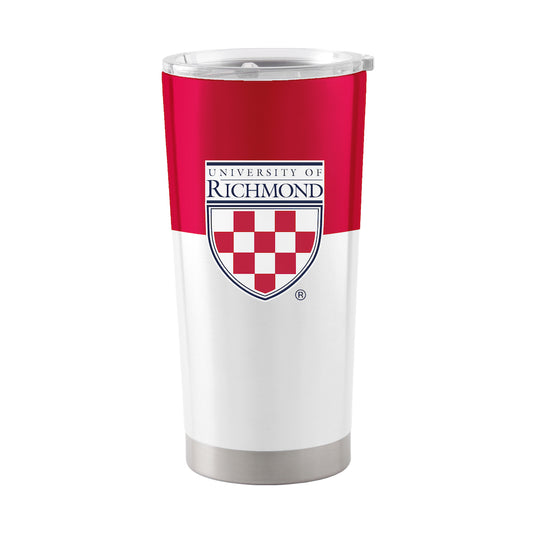 Richmond Spiders 20 oz color block travel tumbler