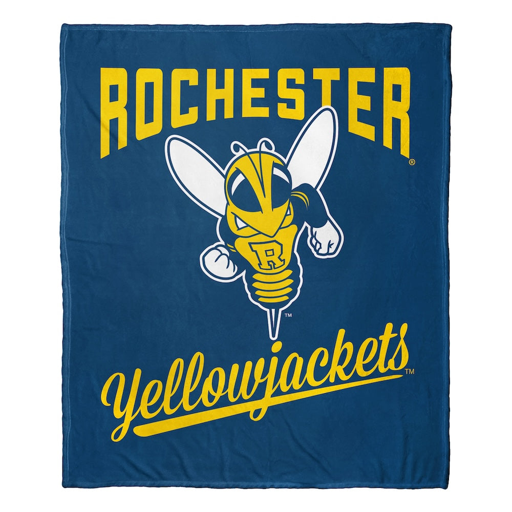 Rochester Yellowjackets official silk touch throw blanket
