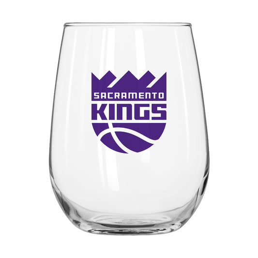 Sacramento Kings Stemless Wine Glass