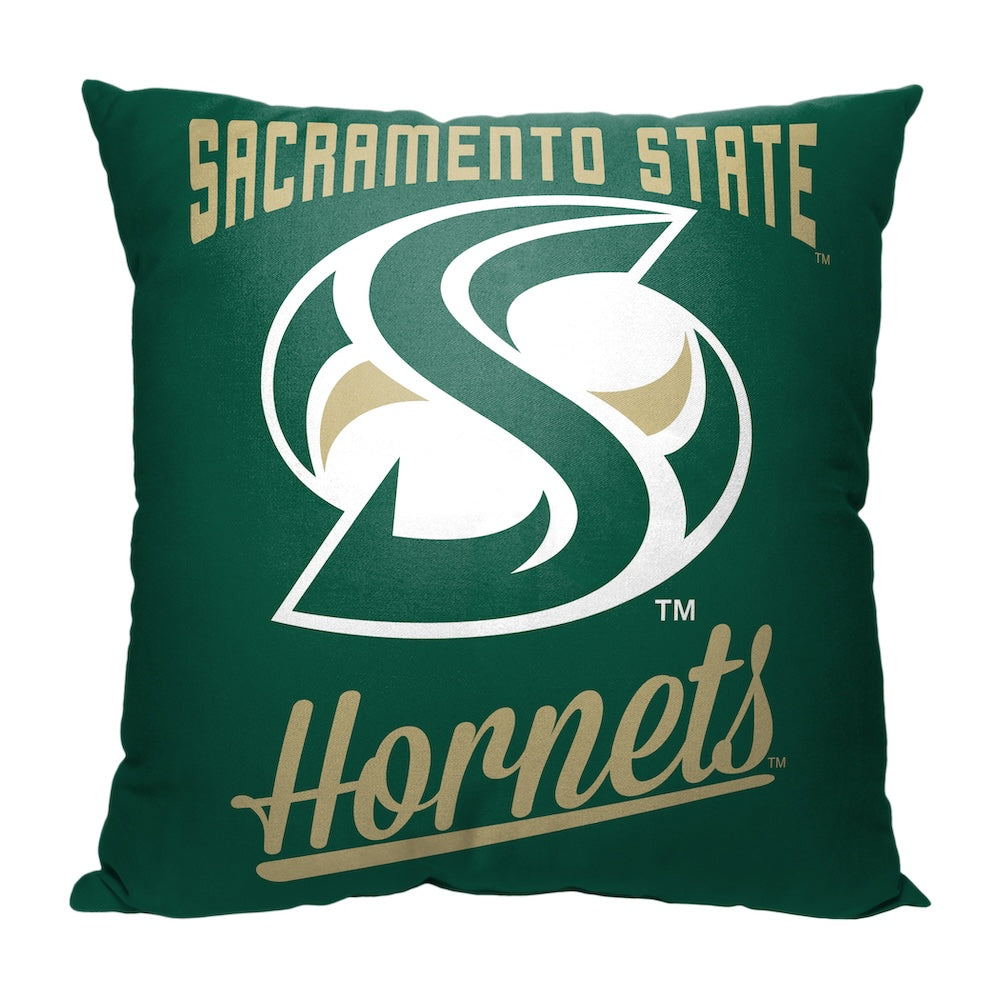 Sacramento State Hornets OFFICIAL throw pillow
