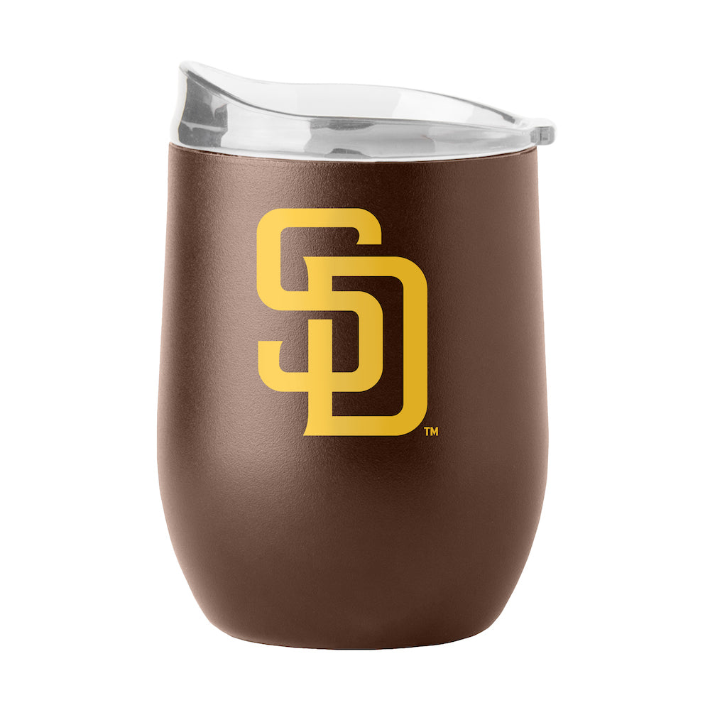 San Diego Padres curved drink tumbler