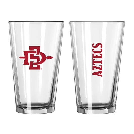 San Diego State Aztecs pint glass