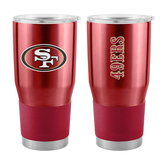 San Francisco 49ers 30 oz stainless steel travel tumbler