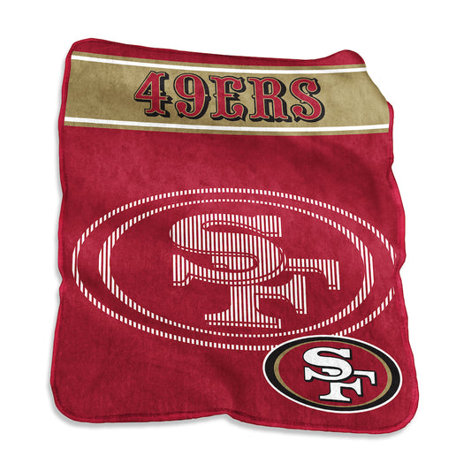 San Francisco 49ers Large Raschel blanket