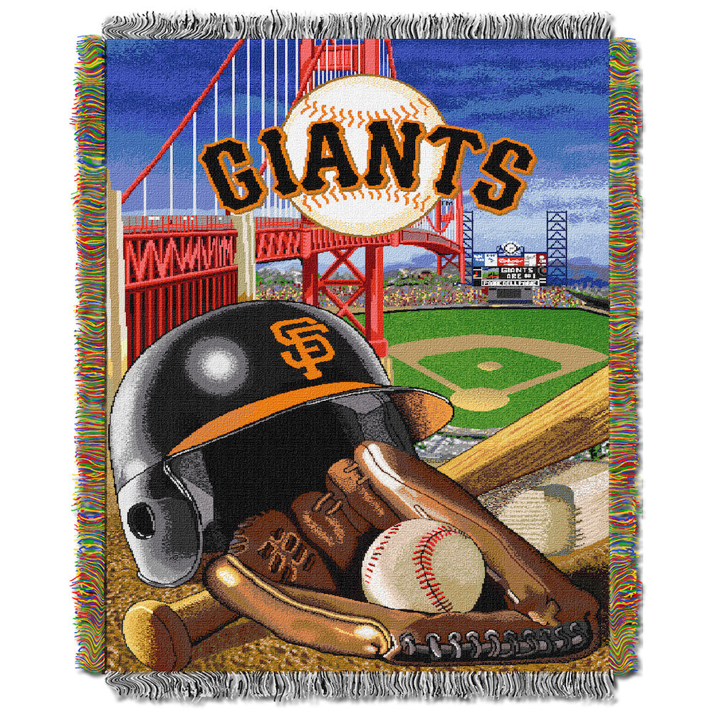 San Francisco Giants woven home field tapestry
