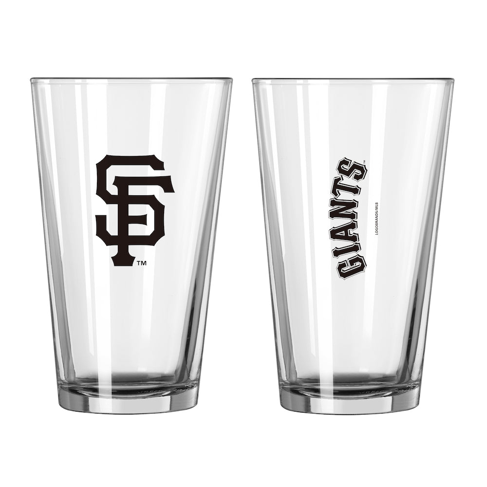 San Francisco Giants pint glass