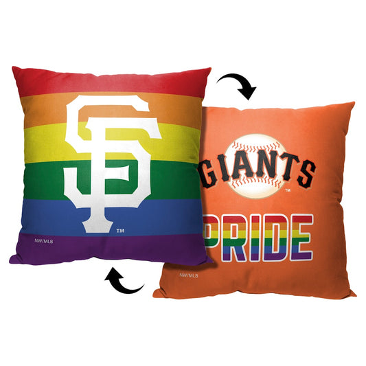 San Francisco Giants PRIDE throw pillow