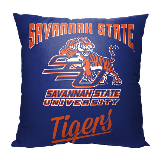 Savannah State Tigers OFFICIAL throw pillow