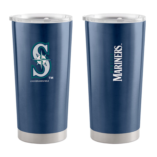 Seattle Mariners 20 oz stainless steel travel tumbler