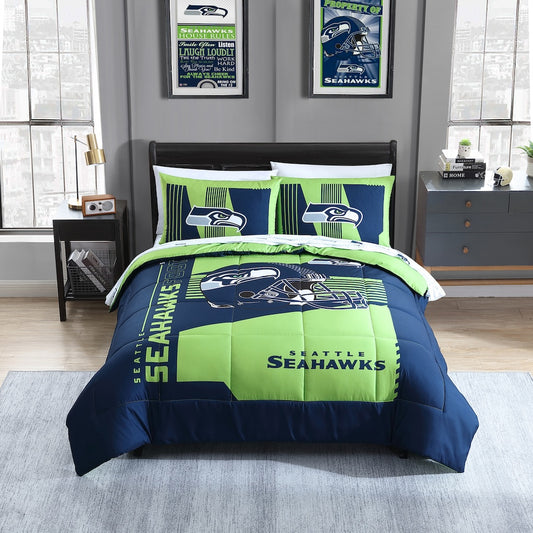 Seattle Seahawks full size bed in a bag
