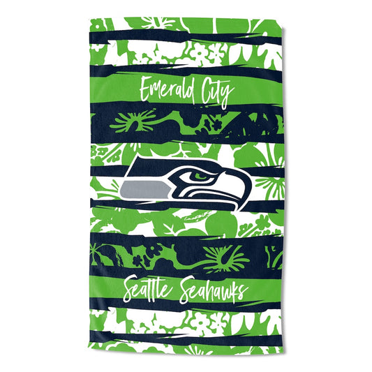 Seattle Seahawks Pocket OVERSIZED Beach Towel