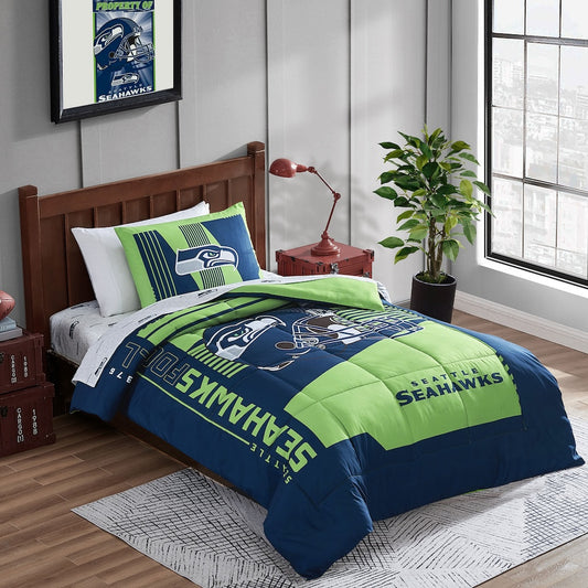 Seattle Seahawks twin size bed in a bag