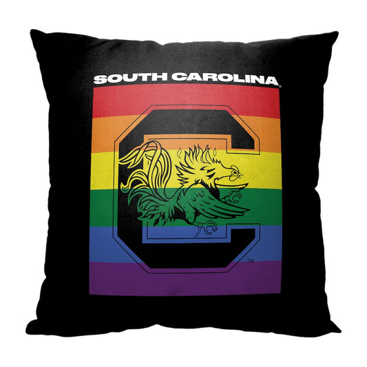 South Carolina Gamecocks PRIDE throw pillow