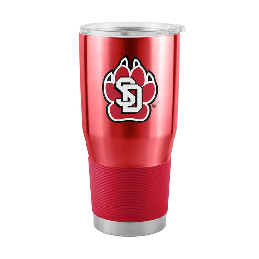 South Dakota Coyotes 30 oz stainless steel travel tumbler