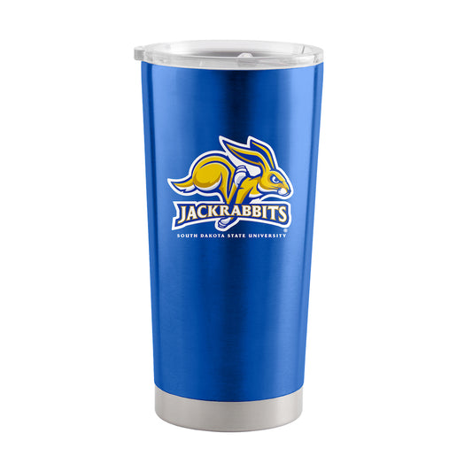 South Dakota State JackRabbits 20 oz stainless steel travel tumbler