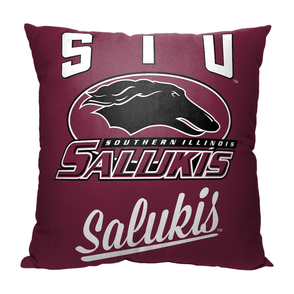 Southern Illinois Salukis OFFICIAL throw pillow