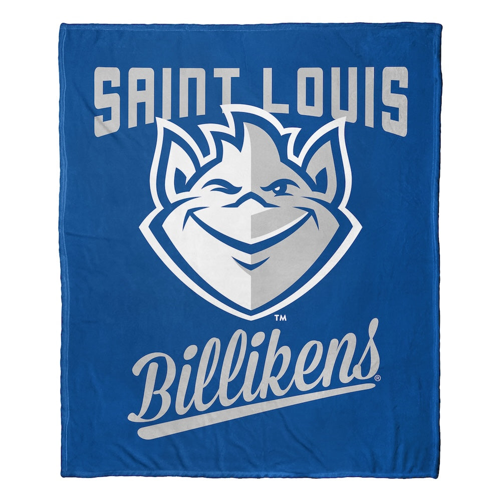 St. Louis Billikens official silk touch throw blanket