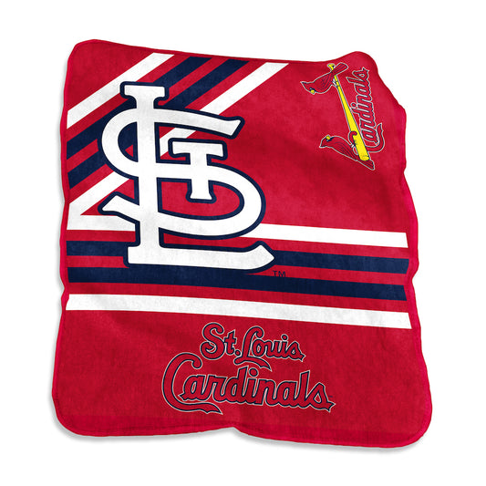 St. Louis Cardinals Raschel throw blanket