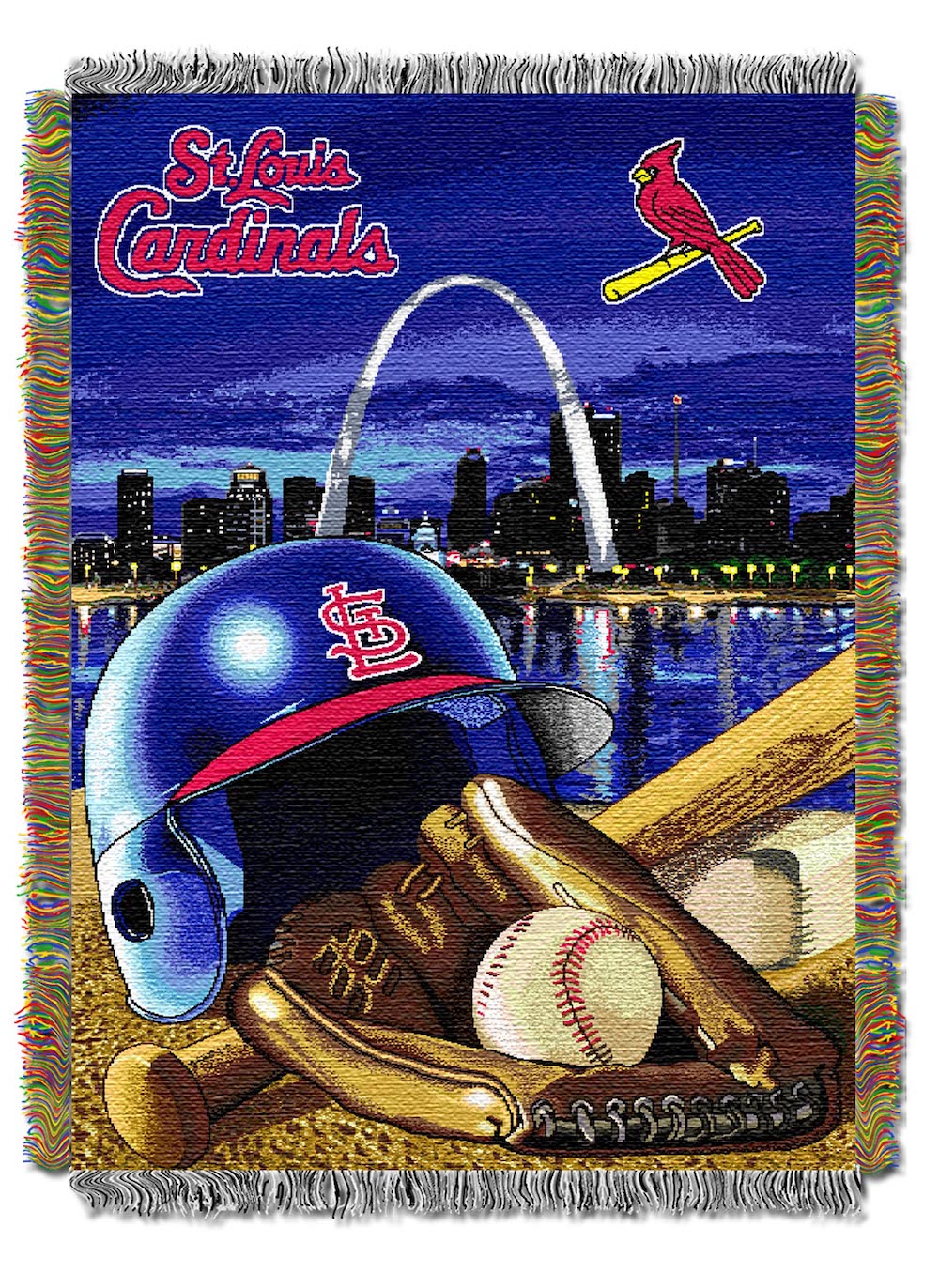 St. Louis Cardinals woven home field tapestry