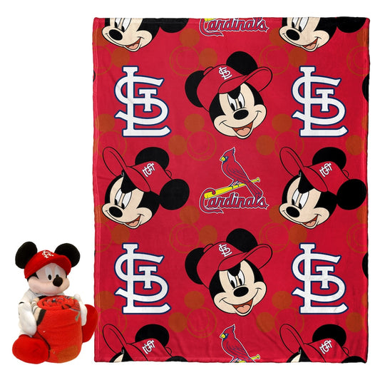 St. Louis Cardinals Mickey Mouse Hugger Toy